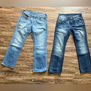 True Religion Jeans - professionally Hemmed to 31” length